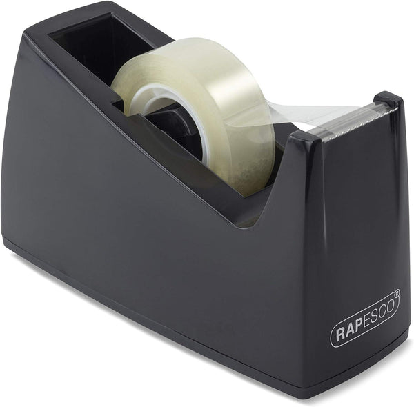 Small Tape Dispenser - RAPESCO 300 Core Black | ROPRPTD30BK